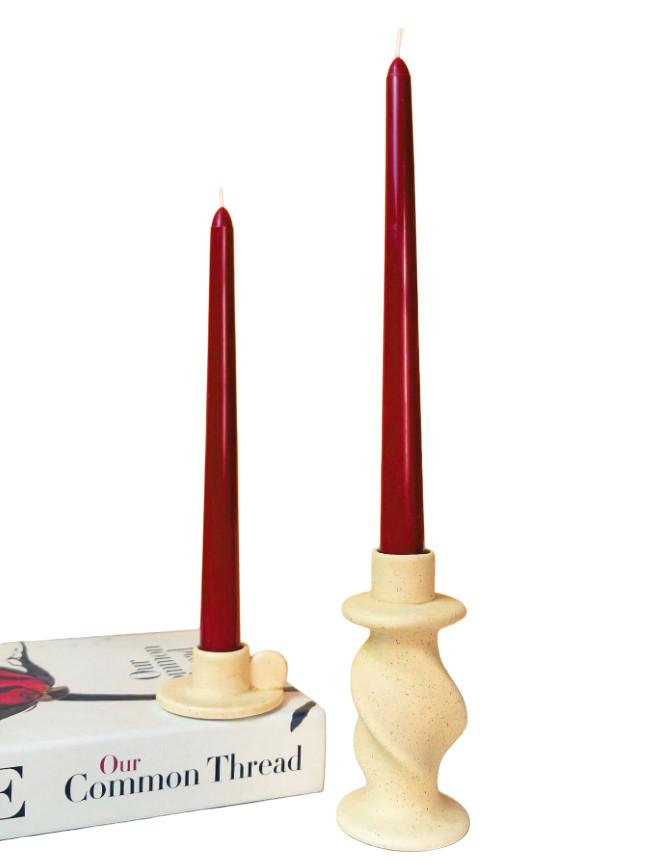 czerwone świece 2-pack