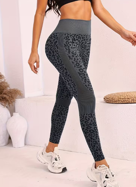 sportowe legginsy animl print