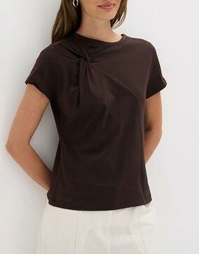 T-SHIRT DAMSKI PLUS SIZE Z OKRĄGŁYM DEKOLTEM BAWEŁNA