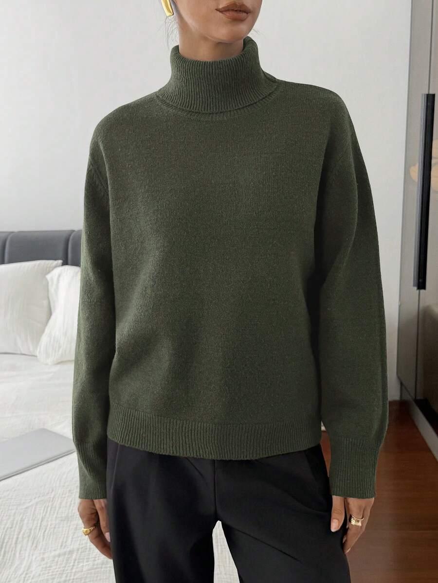 ZIELONY SWETER GOLF