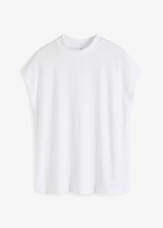 T-SHIRT ZE STÓJKĄ