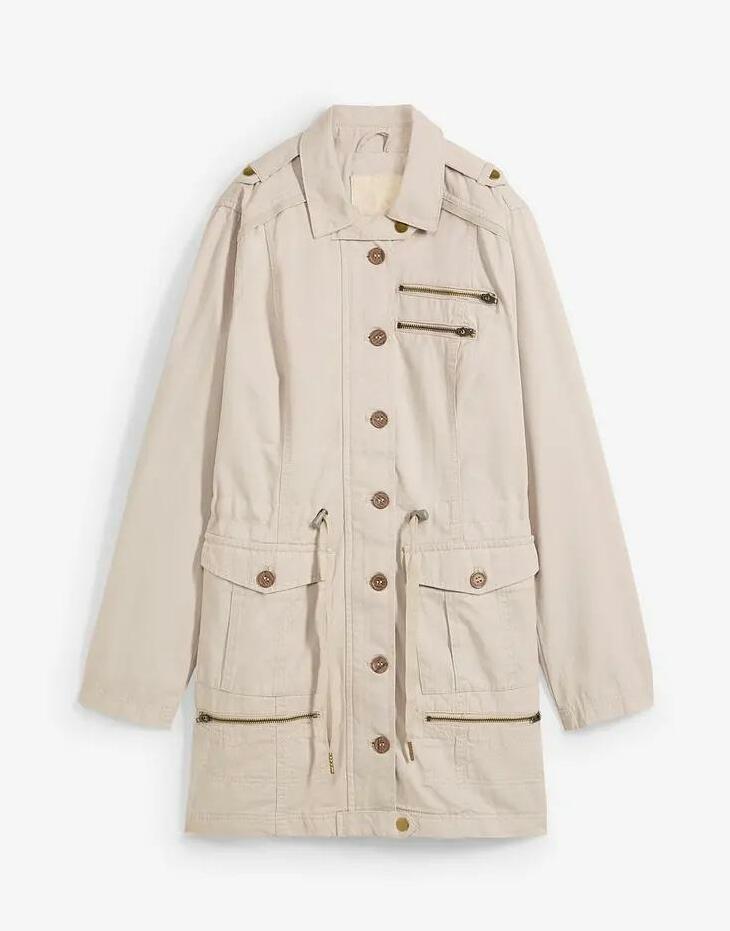 PARKA DAMSKA Z GUZIKAMI