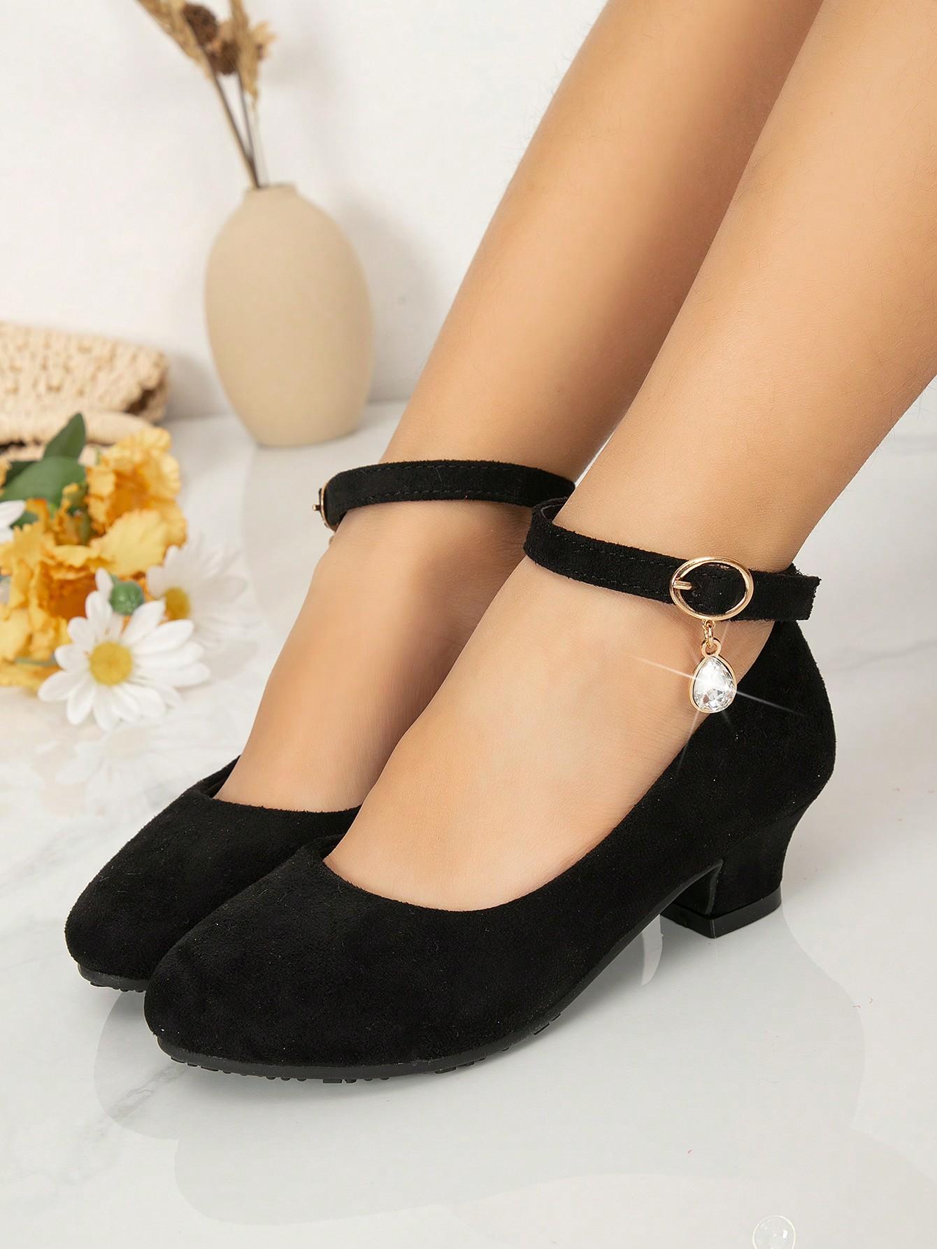 CZARNE BUTY imitacja ZAMSZU