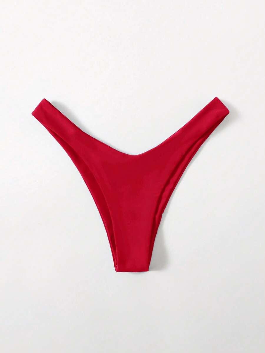 CZERWONY DÓŁ OD BIKINI