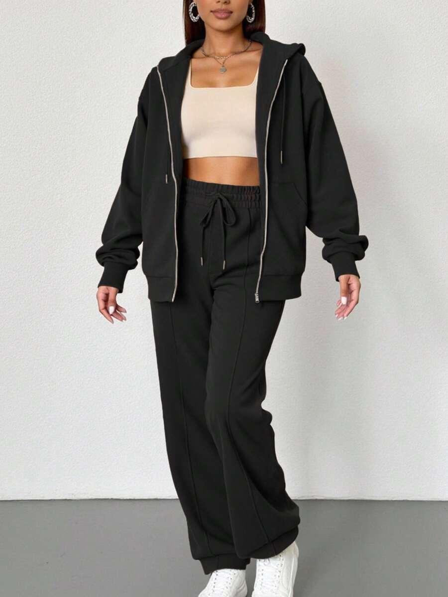 bluza spodnie komplet dresowy 