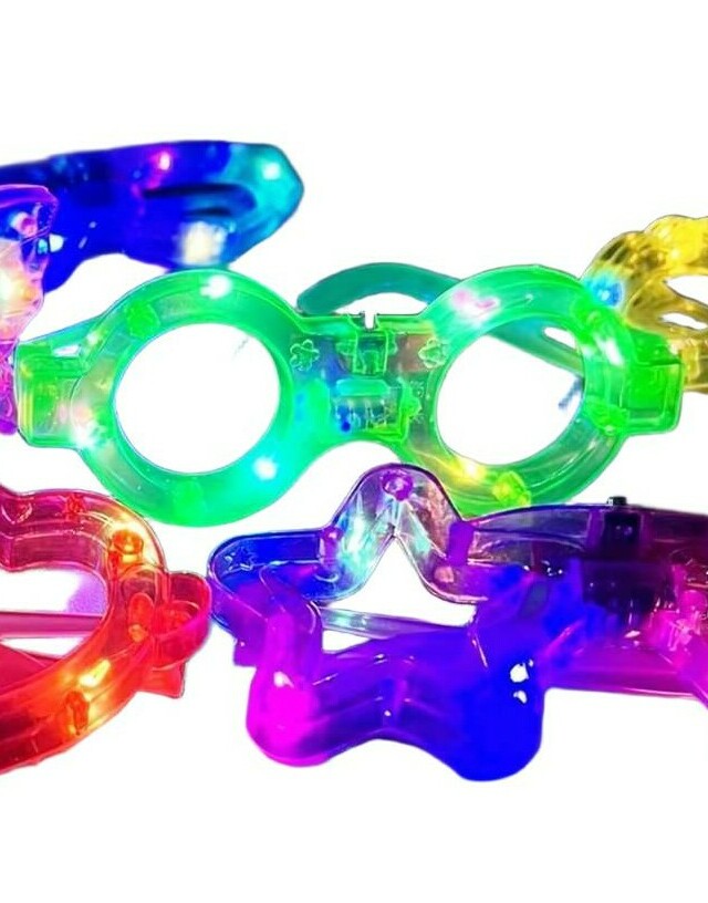 OKULARY LED ŚWIECĄCE 8-PACK