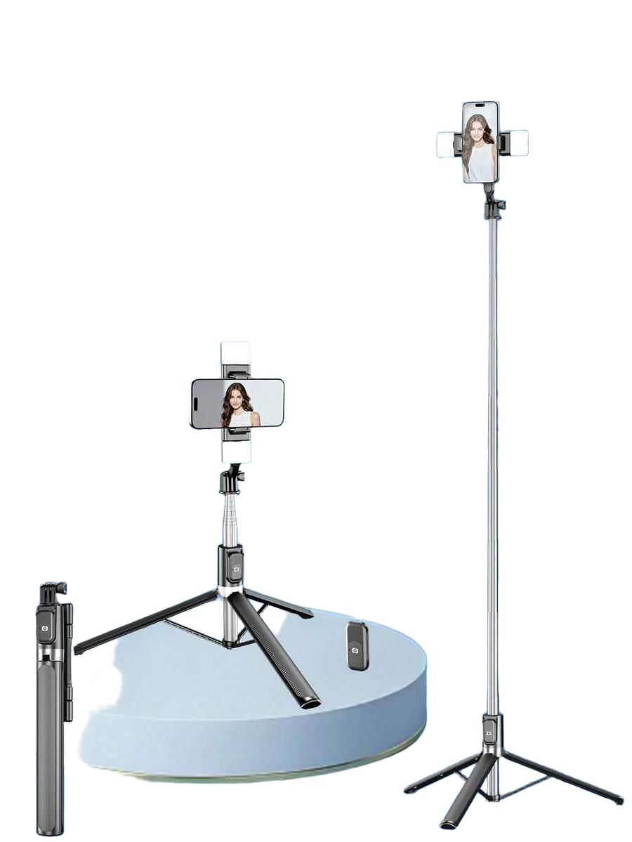 CZARNY STATYW Z UCHWYTEM NA TELEFON