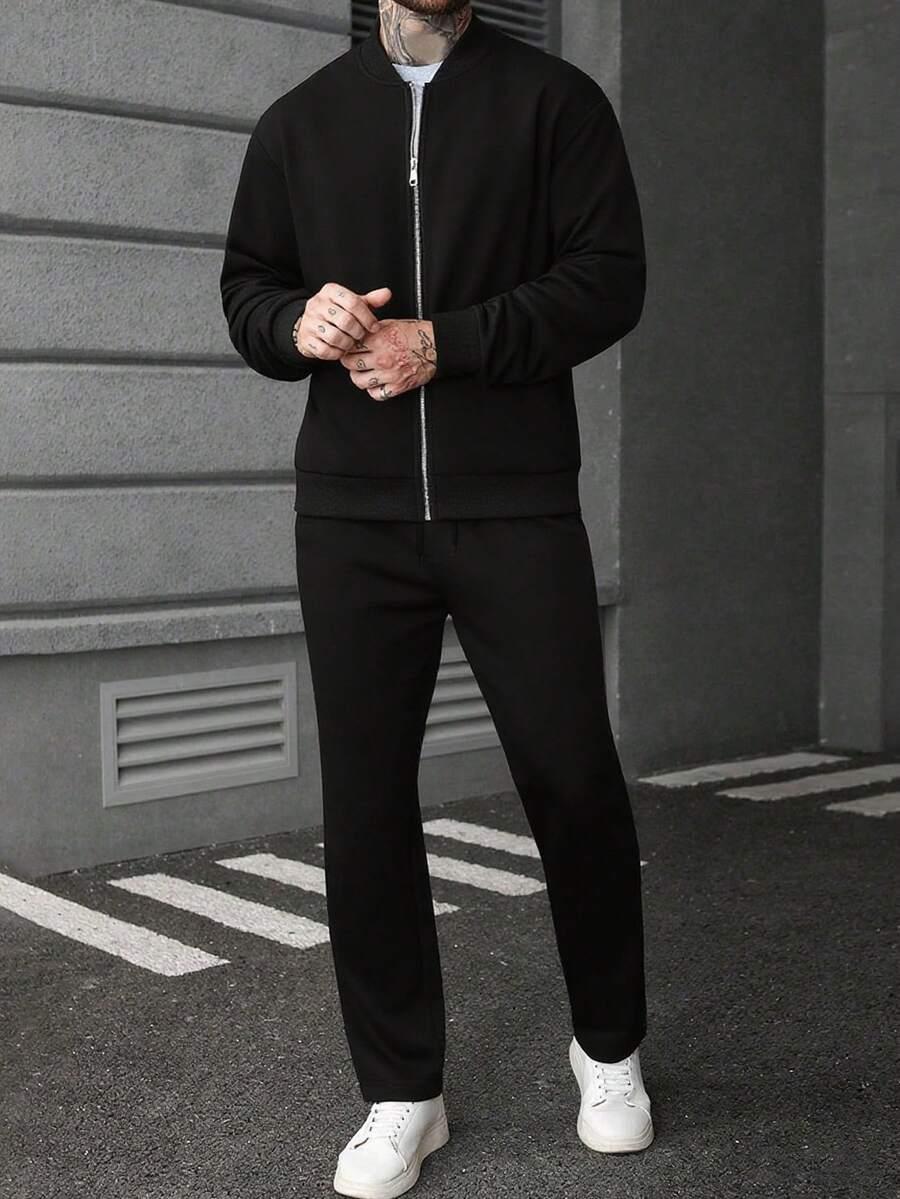 CZARNE SPODNIE CASUAL