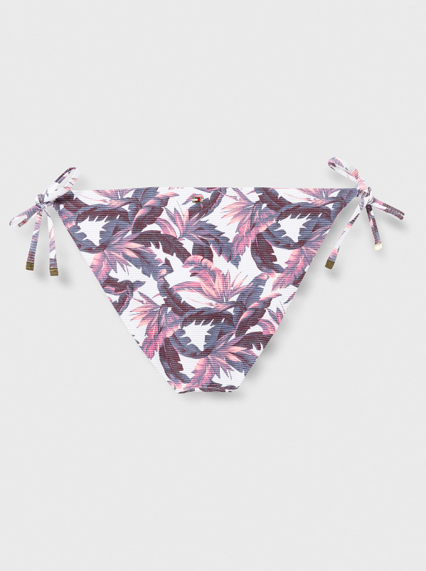 dół od bikini wiązanie print prążki