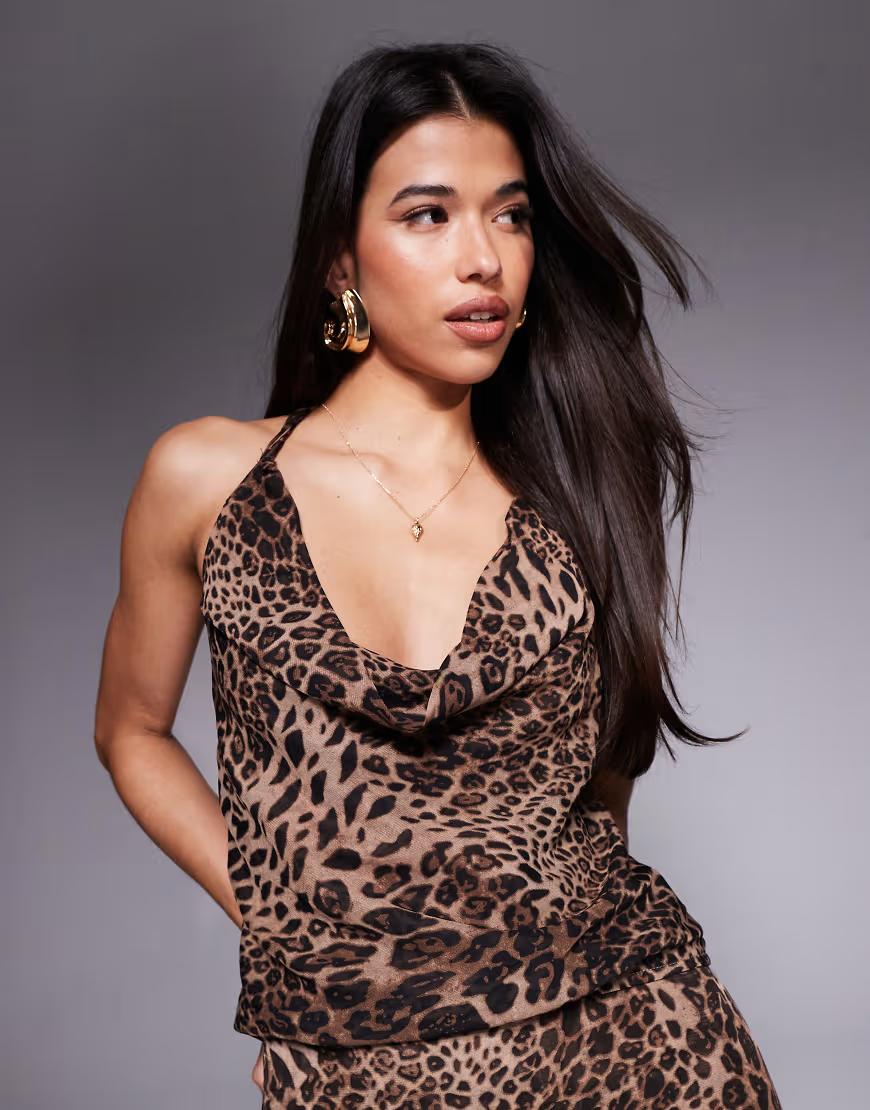 TOP ANIMAL PRINT 