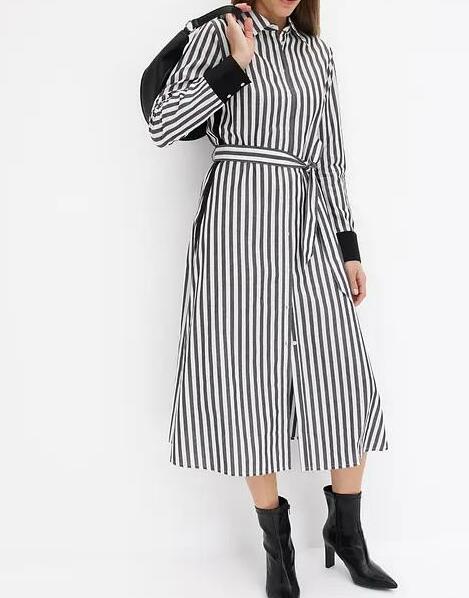  SUKIENKA MAXI W PASKI 
