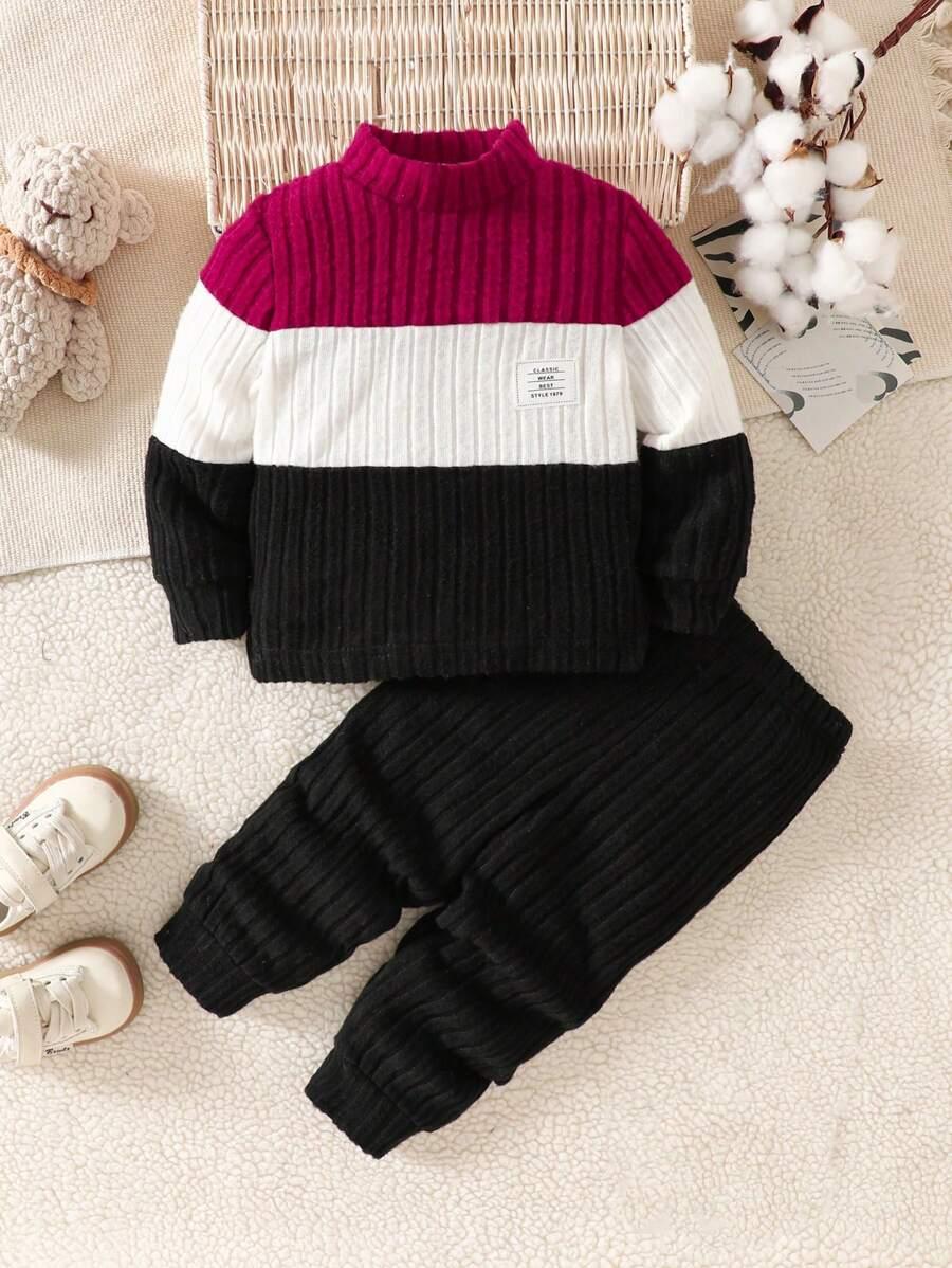 sweter spodnie komplet