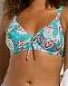 GÓRA OD BIKINI Z WZOREM 95C