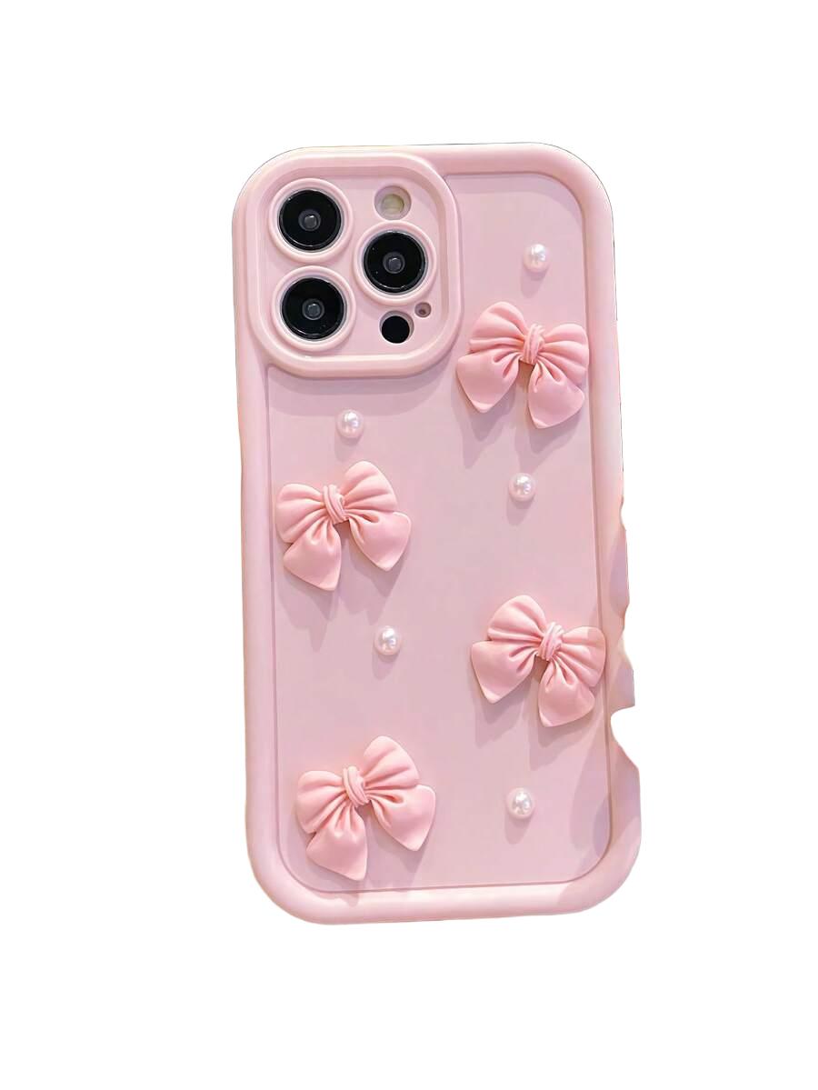 różowe etui na telefon iphone 14 pro 