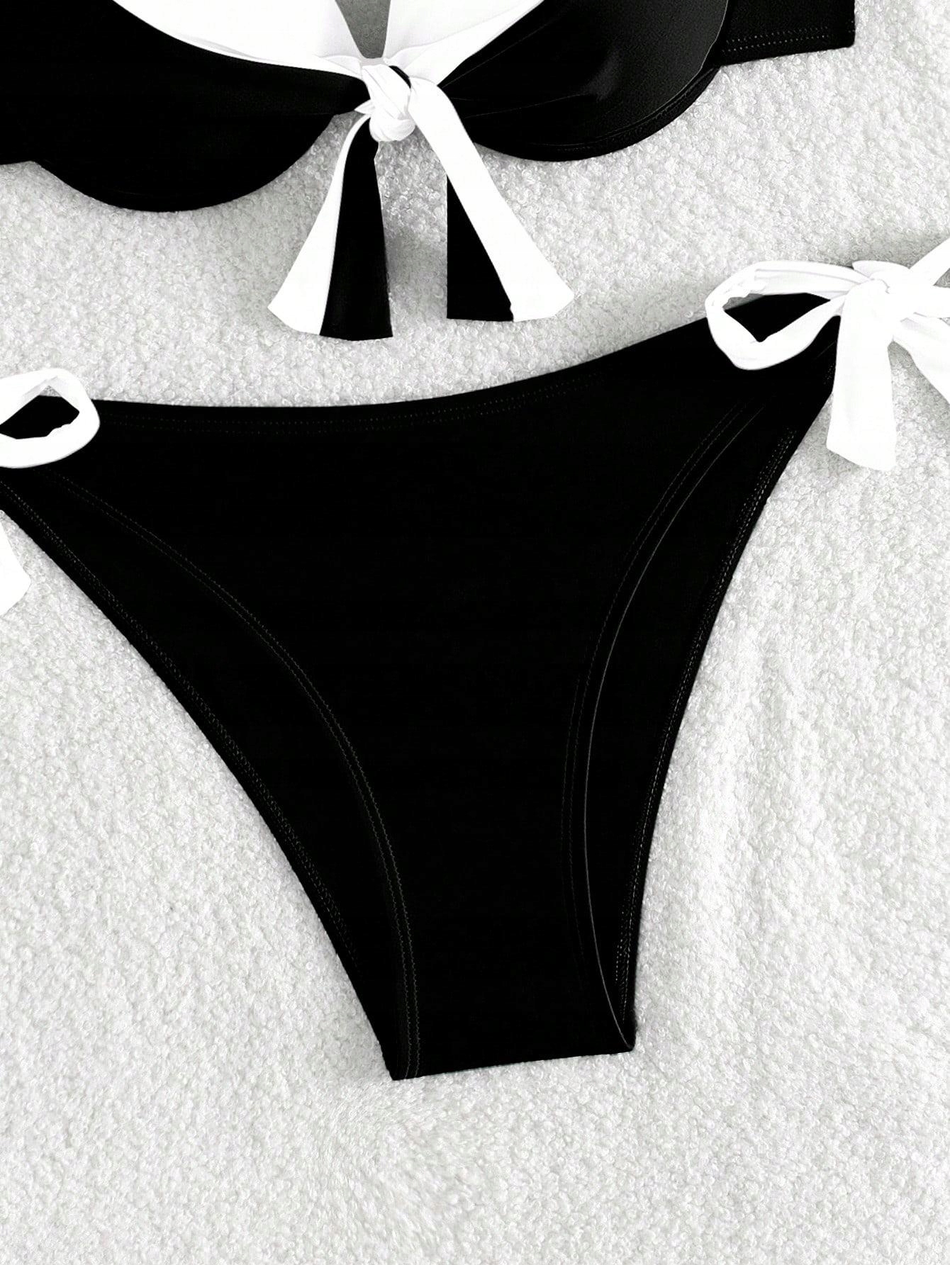 dwuczęściowy kostium kąpielowy bikini