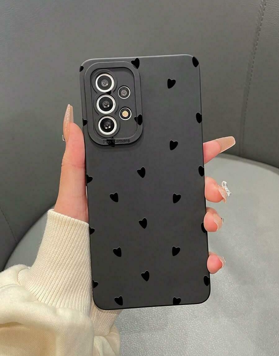 czarne etiu na telefon Xiaomi redmi note 13 pro serca