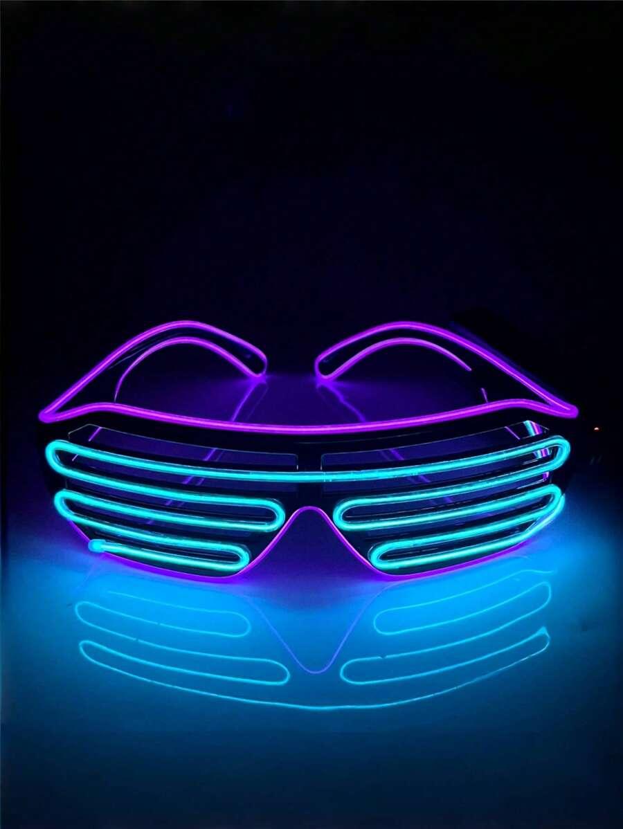 fluorescencyjne okulary led