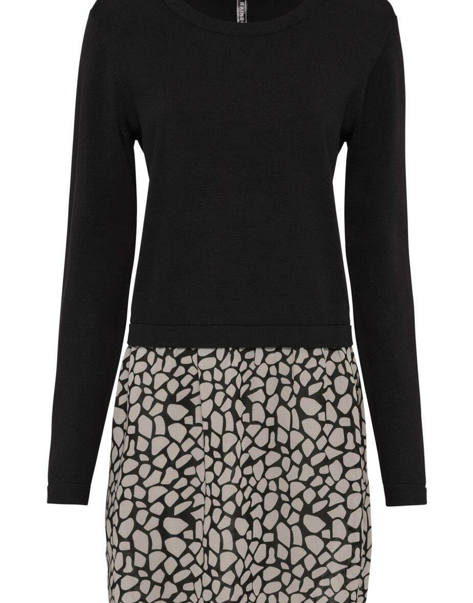 SWETER Z WSTAWKĄ