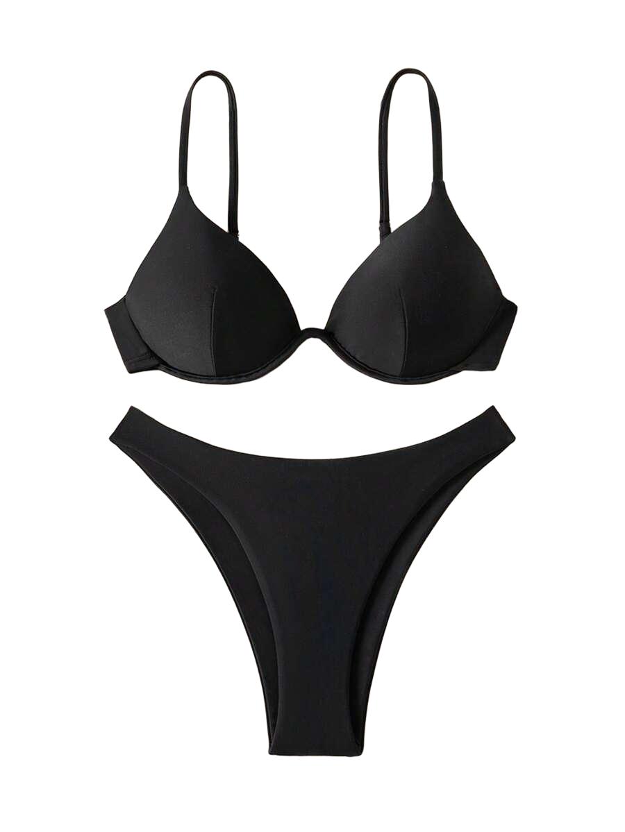 DWUCZĘŚCIOWE BIKINI Z FISZBINAMI