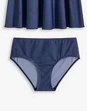 niebieski dół od bikini 