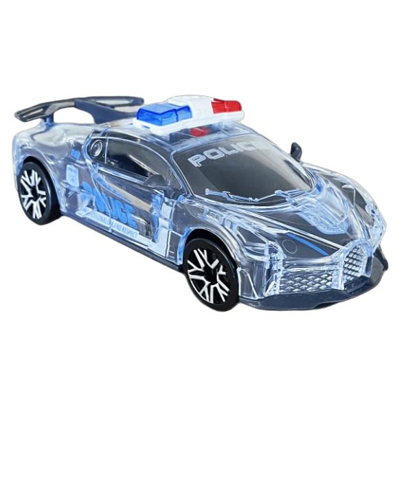Elektryczny samochód policja