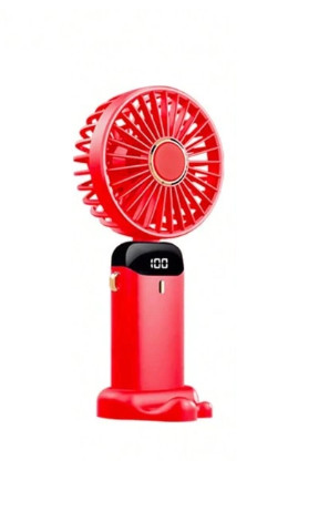 czerwony mini wentylator