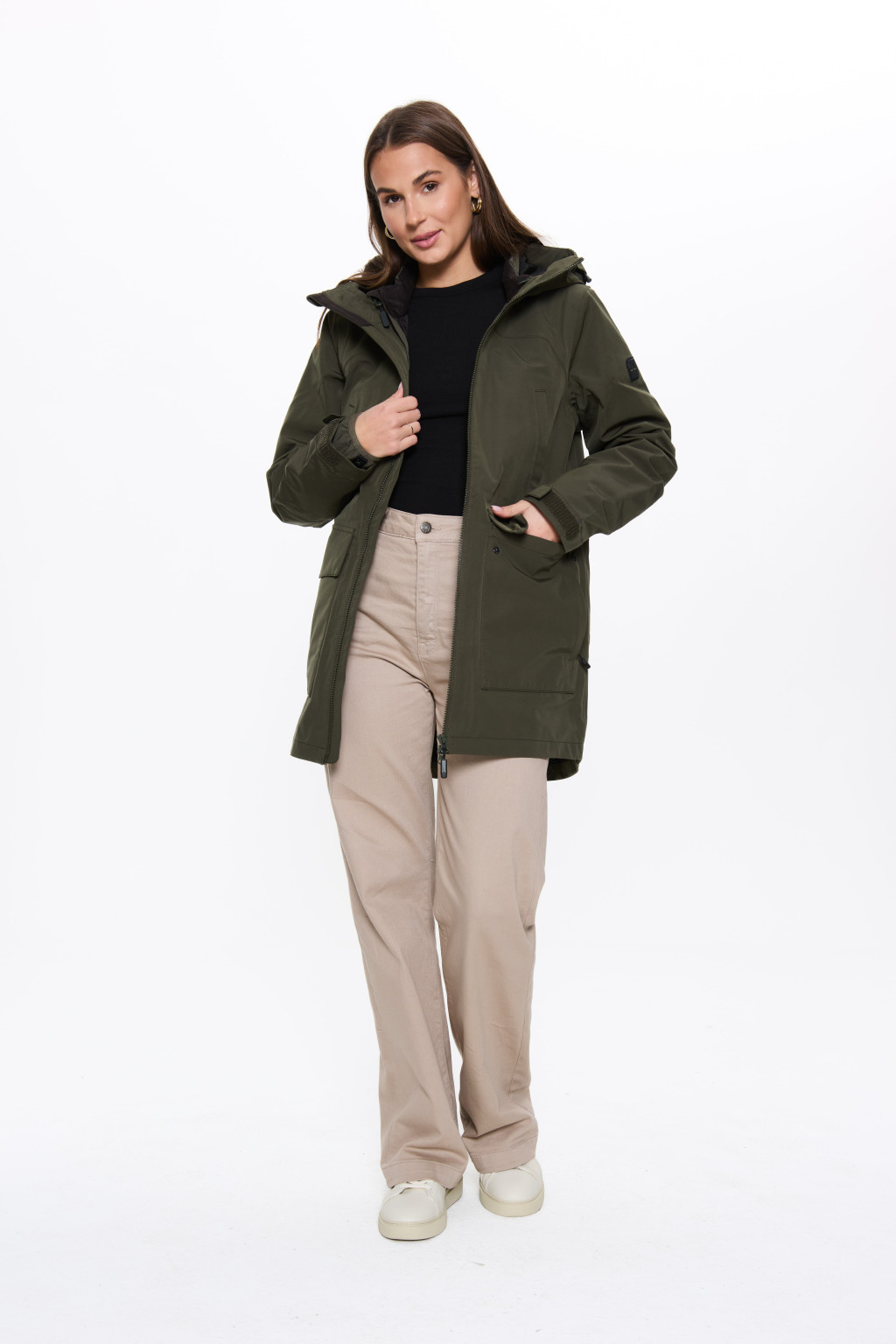 ZIELONA KURTKA PARKA 3W1 1500018-16028