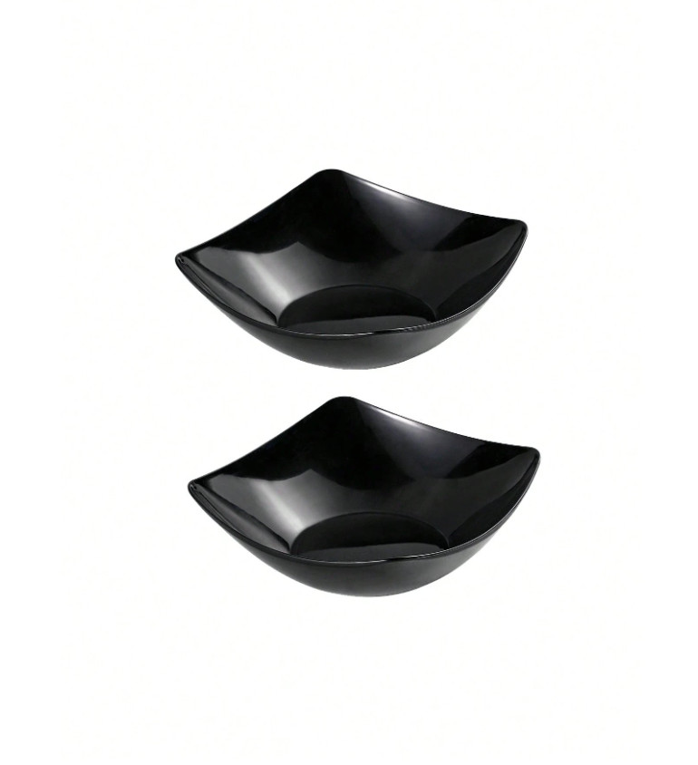 CZARNE MISKI 2-PACK