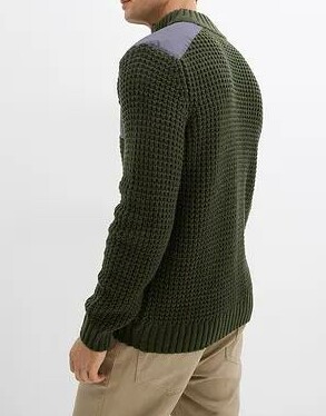 SWETER ZE STÓJKĄ MESKI