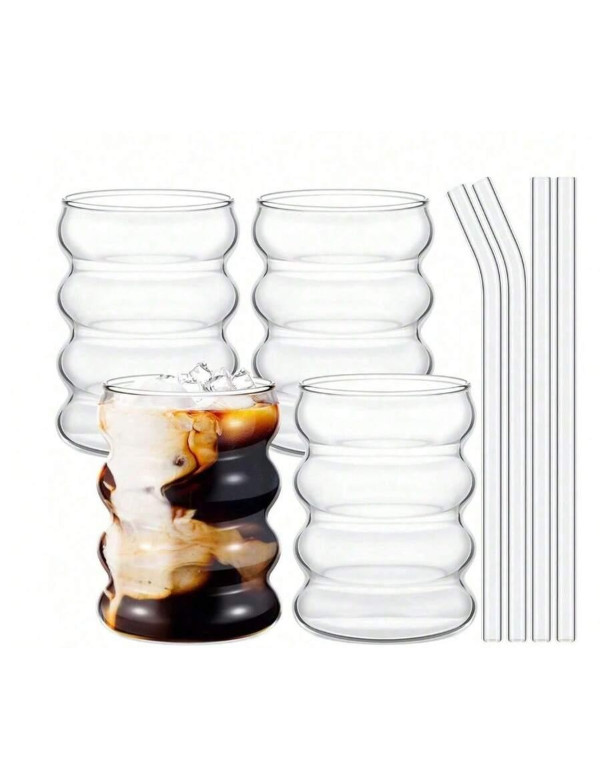szklanka z rurką 4-pack