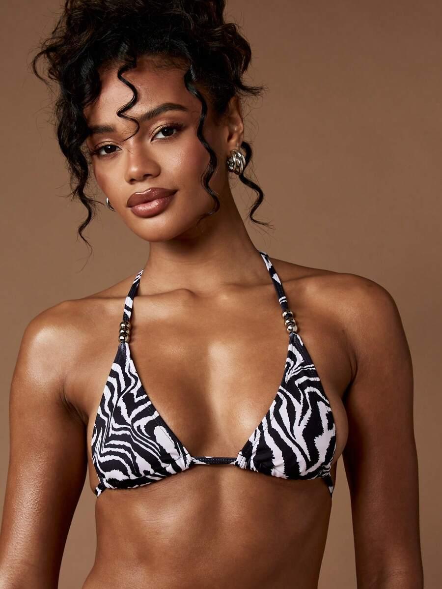 GÓRA OD BIKINI ANIMAL PRINT