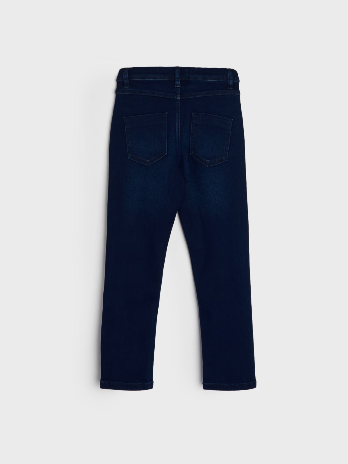 GRANATOWE SPODNIE JEANS