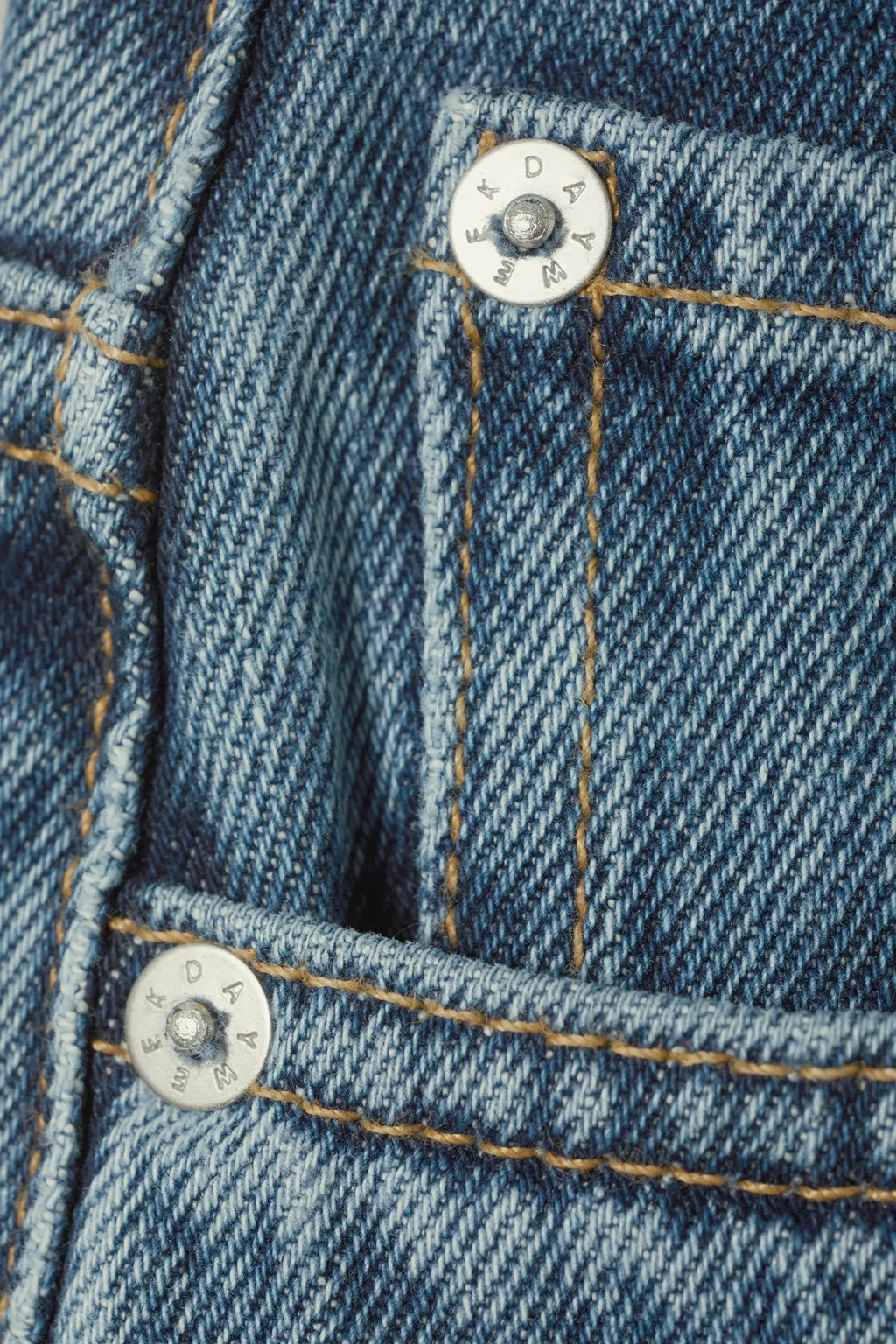 NIEBIESKIE PROSTE SPODNIE JEANS