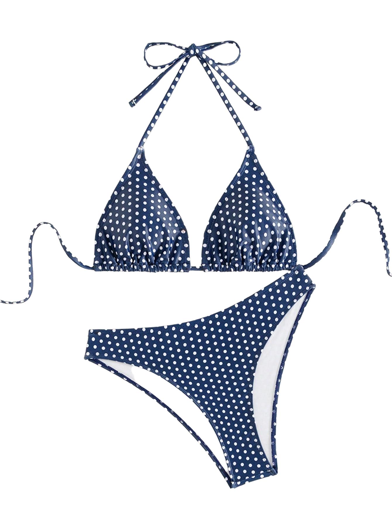 BIKINI DWUCZĘŚCIOWE W GROSZKI