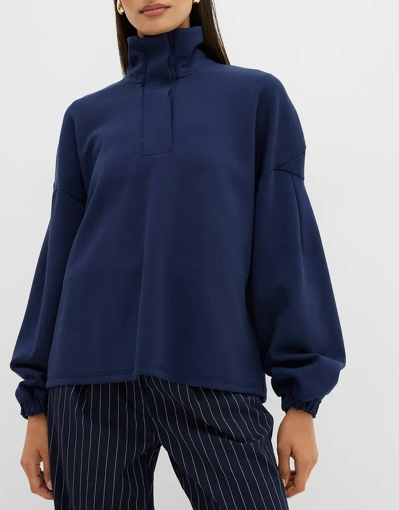 BLUZA DAMSKA REGULAR WKŁADANA PRZEZ GŁOWĘ
