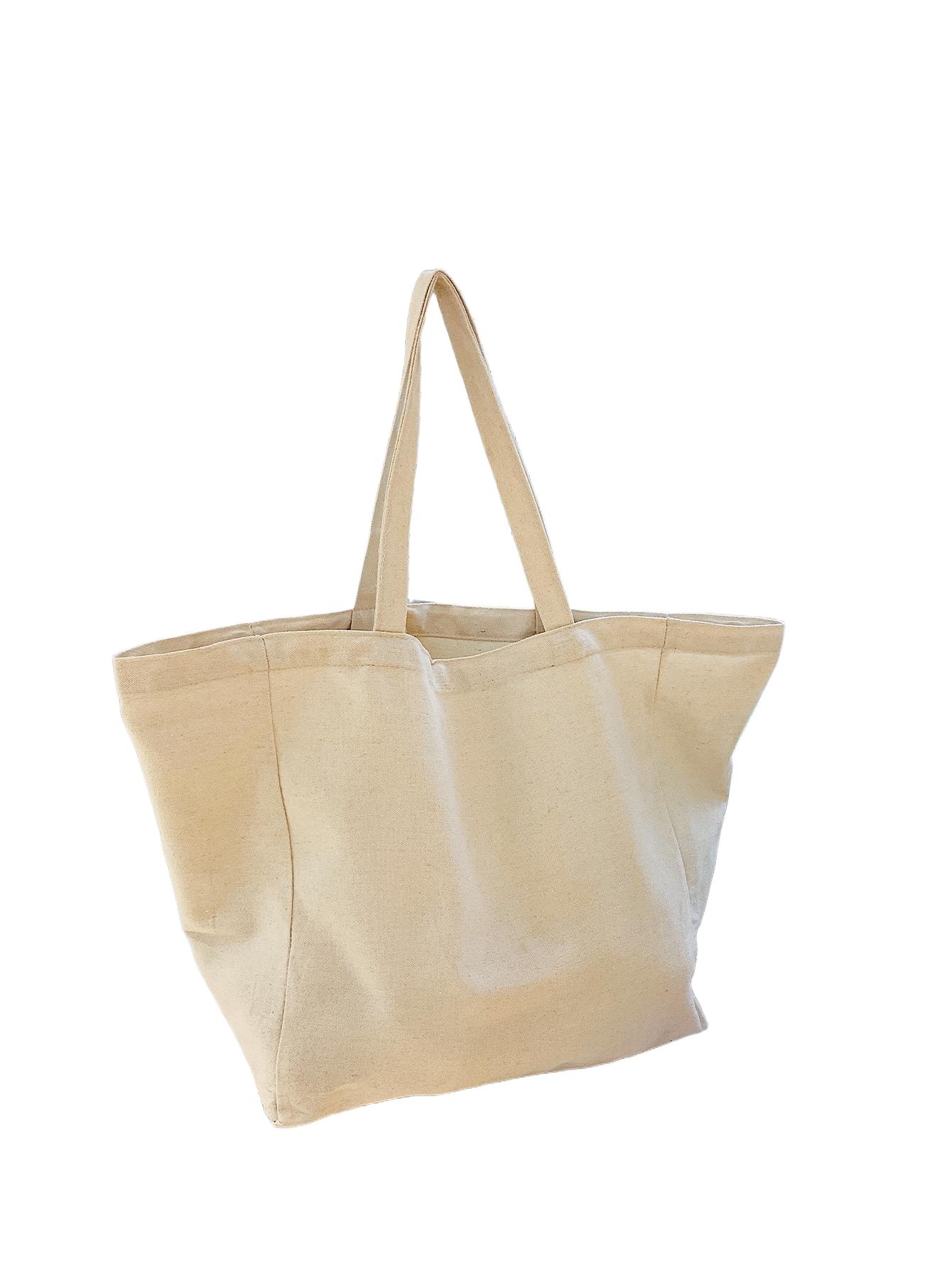 beżowa torba shopper