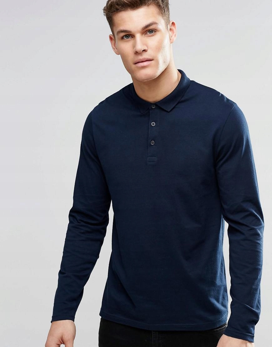 GRANATOWA KOSZULKA POLO