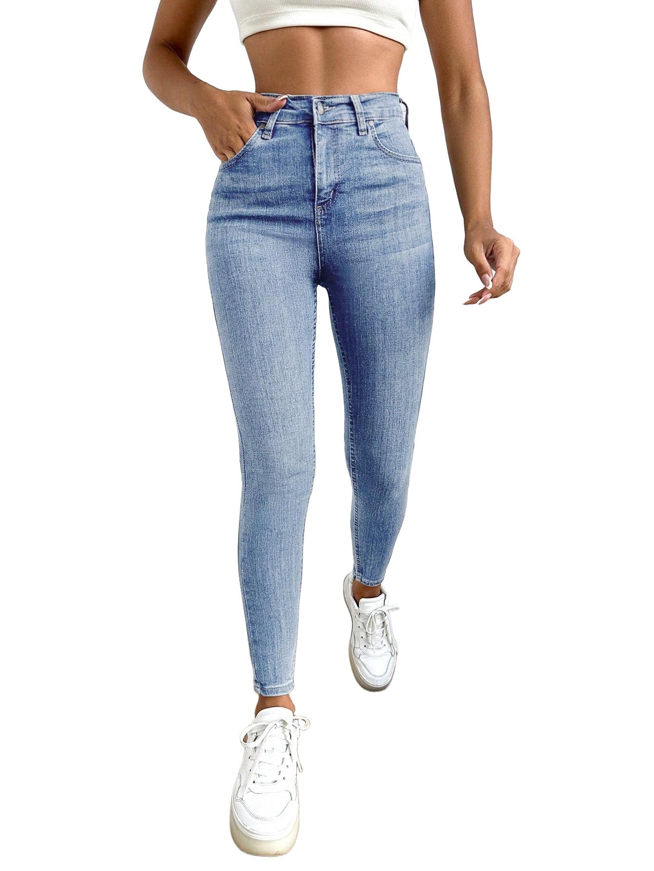 SPODNIE JEANSOWE RURKI