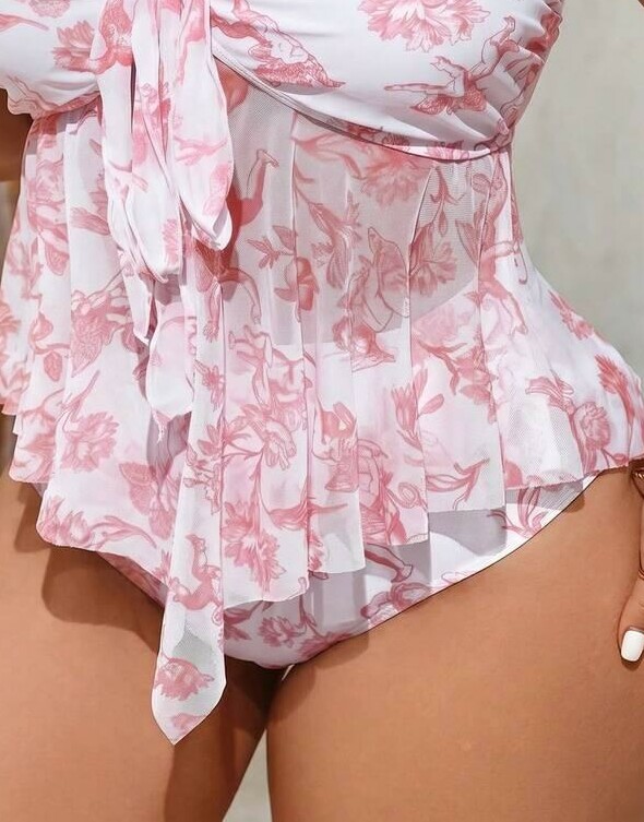 dół od bikini wzór