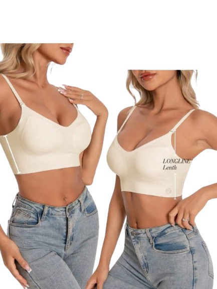 BEŻOWY BIUSTONOSZ 2-PACK