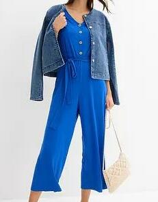 KOMBINEZON DAMSKI PLUS SIZE KRÓTKI RĘKAW