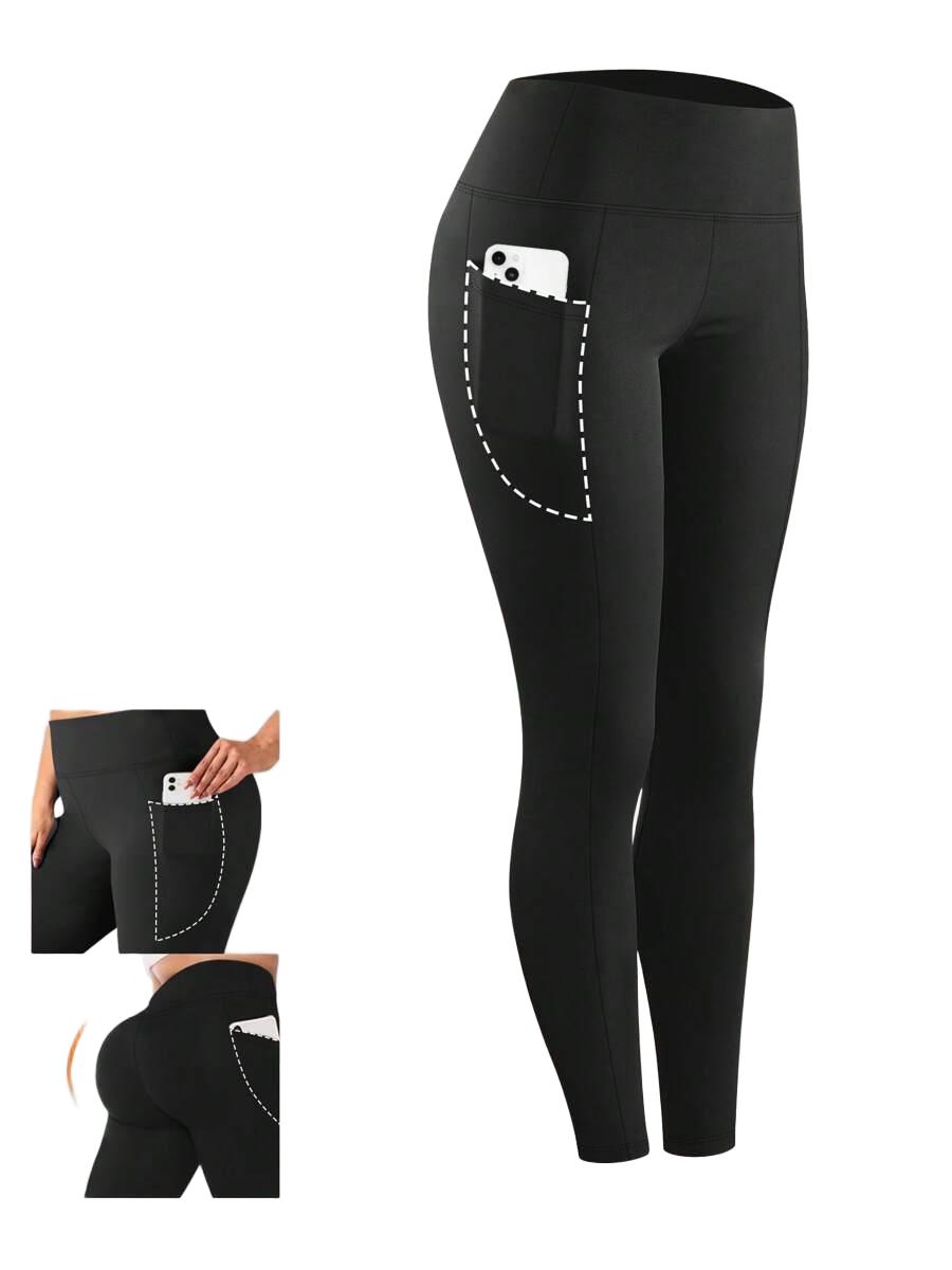CZARNE LEGGINSY WYSOKI STAN