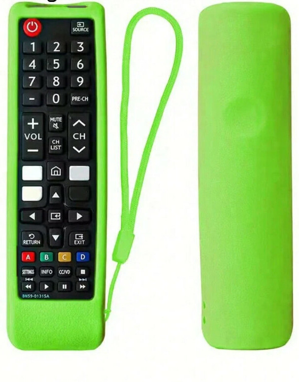 zielone etui na pilot
