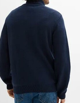 SWETER MĘSKI PLUS SIZE GOLF WKŁADANY