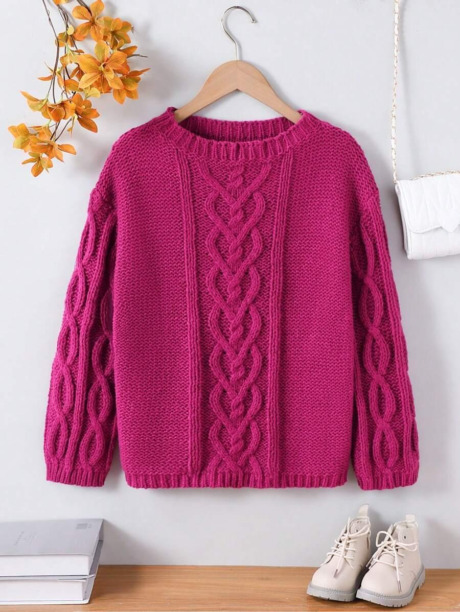 RÓŻOWY SWETER SPLOT