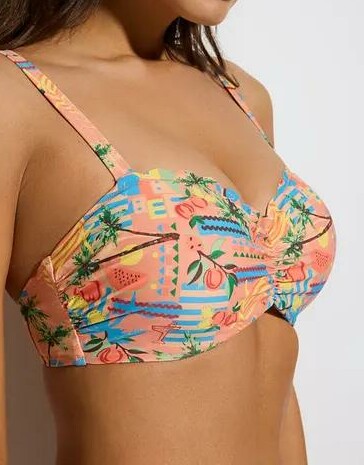 GÓRA OD BIKINI Z FISZBINAMI