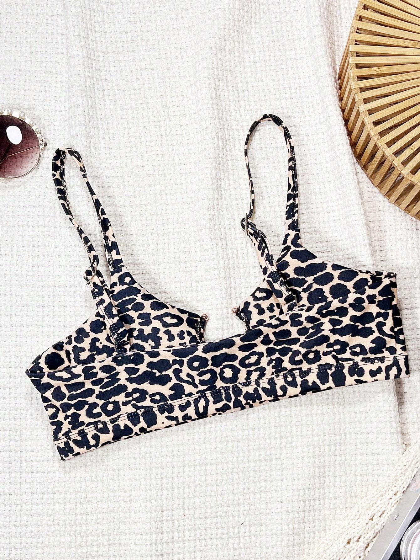 GÓRA OD BIKINI ANIMAL PRINT