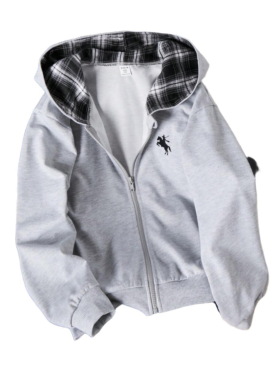BLUZA DZIECIĘCA ROZPINANA Z KAPTUREM