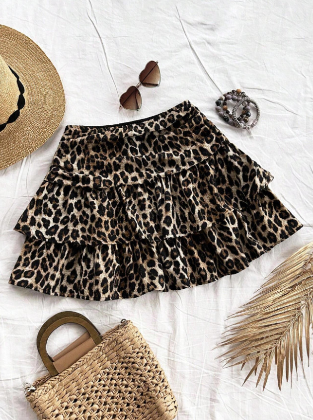 MINI SPÓDNICA ANIMAL PRINT 