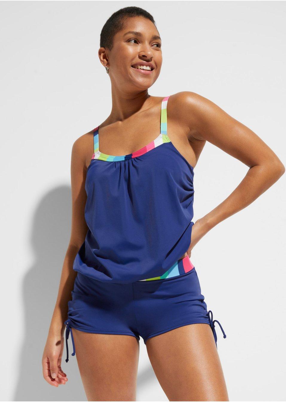 granatowa góra od bikini tankini 